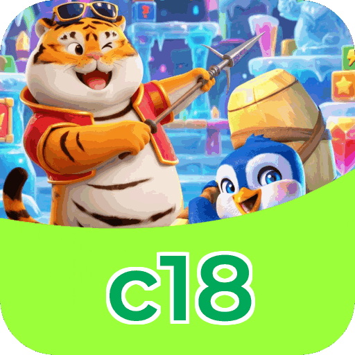 Interface do aplicativo c18 mostrando jogos disponíveis no iOS e Android